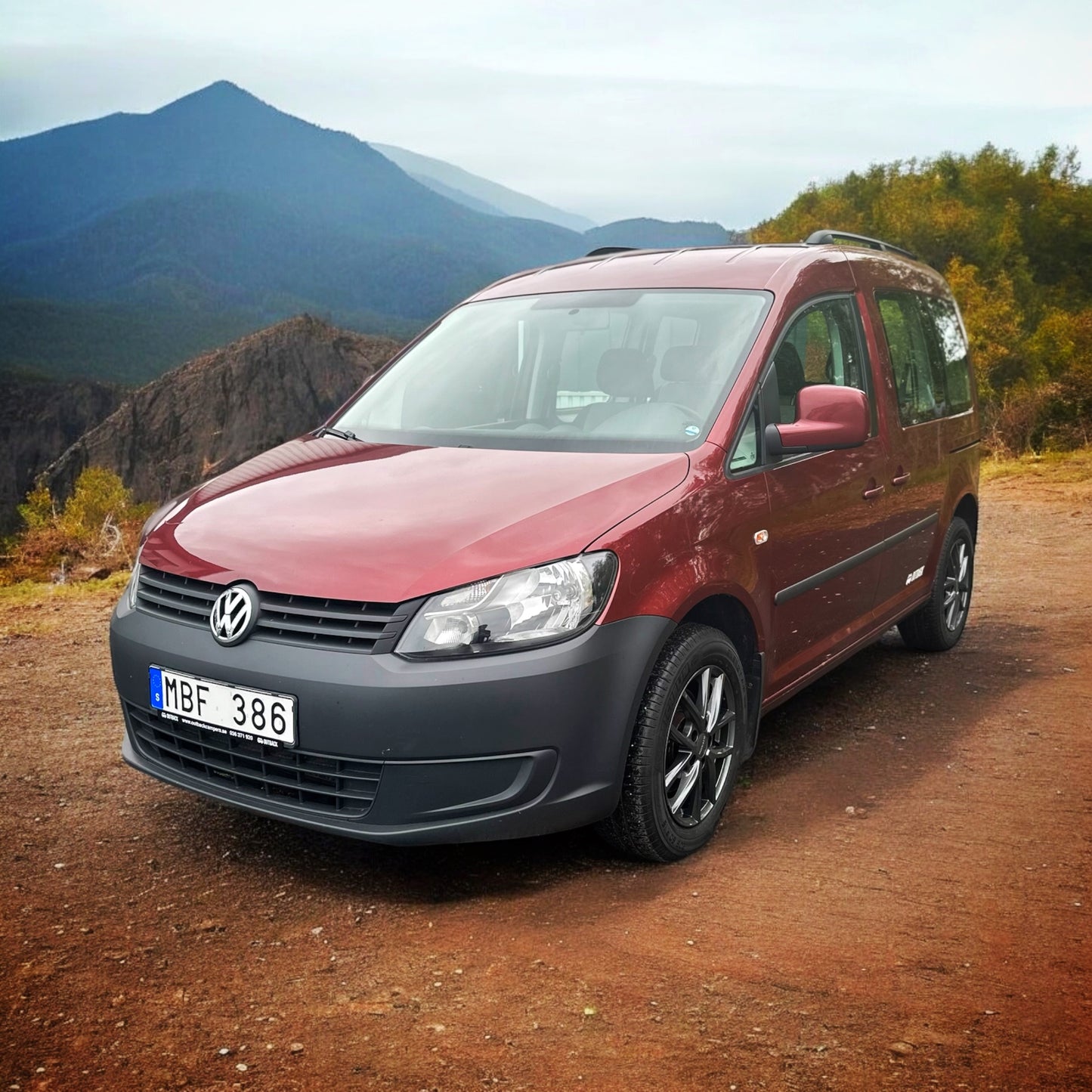 Outback Campers Volkswagen Caddy Life Ecofuel Mini-husbil Låg Mil!